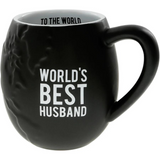 20 Oz. World's Best Husband Embossed Mug