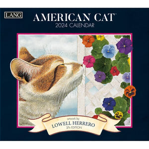 2024 Lang Wall Calendar American Cat