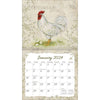 2024 Lang Wall Calendar Proud Rooster