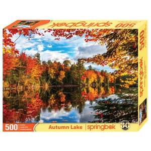 Autumn Lake 500 Piece Jigsaw Puzzle