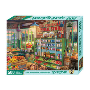 Lake Windermere General Store 500 Piece Jigsaw Puzzle