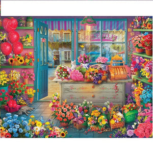Flower Shop 1000 Piece Jigsaw Puzzle