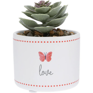 4.5" Love Artificial Potted Plant