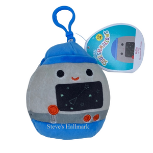 Squishmallow Adin the Space Video Game 3.5" Clip Stuffed Plush by Kelly Toy
