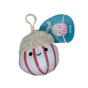 Squishmallow Arnel the Popcorn 3.5" Clip Stuffed Plush By Kelly Toy
