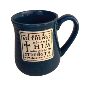 Can Do All Things Pottery Boxed Mug