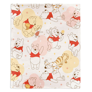 Disney Winnie the Pooh Throw Blanket, 50x60
