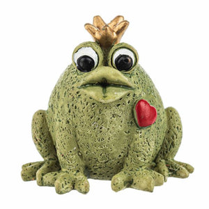 Kissy Face Frog Prince Token Charm