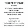 You're My Pot of Gold Token Charm
