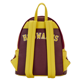 Harry Potter Hogwarts Crest Varsity Jacket Mini Backpack (Back)