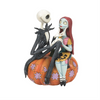 Jack & Sally on Pumpkin Figurine