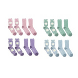 2-Pair Soft Daisy Therapeutic Spa Socks - Fashion by Mirabeau