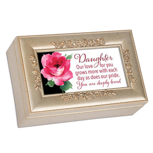 Daughter Our Love For You Grows More Music Box