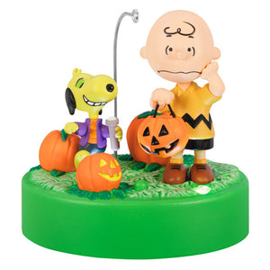 Hallmark The Peanuts® Gang Trick-or-Treating Pals Ornament With Light and Sound