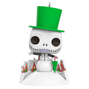 Hallmark Disney Tim Burton's The Nightmare Before Christmas Jack Skellington Snowman Funko POP!® Ornament