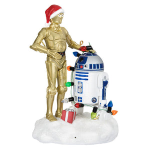Hallmark Star Wars™ C-3PO™ and R2-D2™ Peekbuster Ornament With Motion-Activated Sound