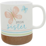 16 oz Special Sister Mug with Sand Glaze Bottom