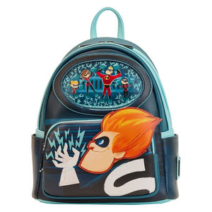 Loungefly Disney The Incredibles Syndrome Glow Mini Backpack