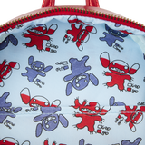 Loungefly Disney Stitch Devil Cosplay Mini Backpack Inside