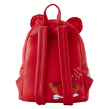 Winnie the Pooh Rainy Day Puffer Jacket Cosplay Mini Backpack (Back)
