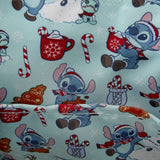 Loungefly Stitch Holiday Glitter Crossbody Bag