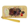 Loungefly Beauty and the Beast Princess Series Lenticular Zip Around Wristlet Wallet