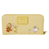 Loungefly Beauty and the Beast Princess Series Lenticular Zip Around Wristlet Wallet