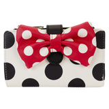 Loungefly Minnie Mouse Rocks the Dots Classic Flap Wallet