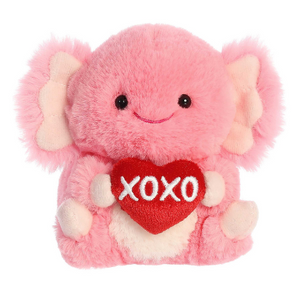 5" XOXO Pink Axolotl