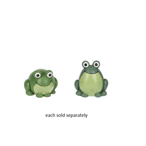 Happy Little Frog Stone Pocket Token Charm