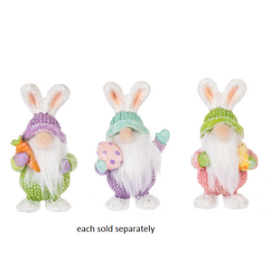 Spring Easter Bunny Gnome Token Charm