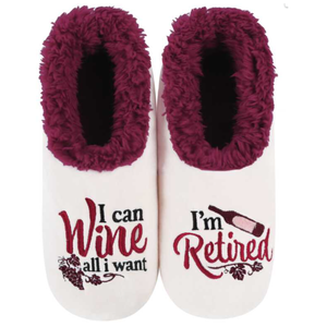 Women's Simply Pairables Cozy Snoozies® I am Retired I can Wine All I want