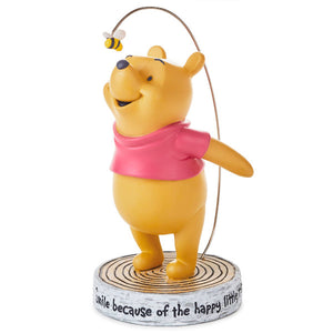 Hallmark Disney Winnie the Pooh Happy Little Things Figurine, 5.25"