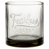 Hallmark Fearless Leader Smokey Gray Lowball Glass, 10 oz.
