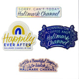 Hallmark Channel Assorted Puffy Stickers, Set of 4