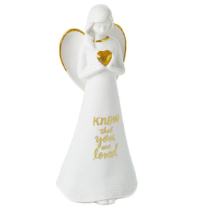 Hallmark Know That You are Loved Angel Figurine, 8.25"