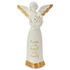 Hallmark Heart of the Family Angel Figurine for Nana, 8.5"
