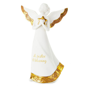 Hallmark A Sister Is a Blessing Angel Figurine, 8.5"