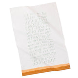 Hallmark Morgan Harper Nichols Beautiful Honest Things Tea Towel