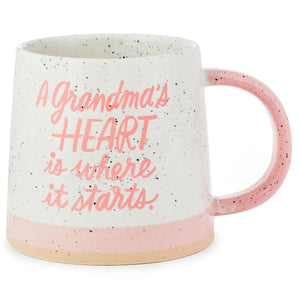 Hallmark A Grandma's Heart Mug, 18 oz.