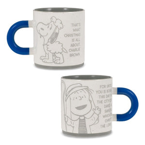 Hallmark Peanuts® Linus Nativity Speech Speckled Mug, 16 oz.