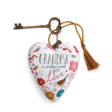 Grandma is Another Word for Love Art Heart By Demdaco