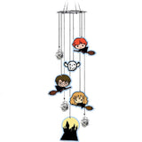 Harry Potter Harry Hermione Ron Hedwig Hogwarts Metal Wind Chime
