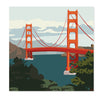 San Francisco Pop Up Greeting Card