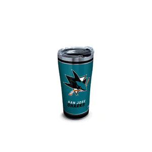 NHL® San Jose Sharks® Shootout 20 oz. Stainless Steel Insulated Tumbler With Slider Lid