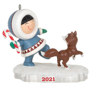 Hallmark 2021 Frosty Friends 42nd in the Series Ornament