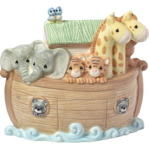 Precious Moments Noah's Ark LED Porcelain Night Light Overflowing With Love