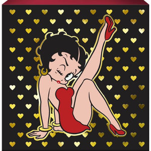 Spoontiques Betty Boop with Hearts Sign