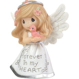 Precious Moments Angel Forever In My Heart Resin Figurine Forever In My Heart