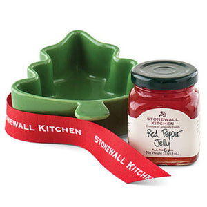 Red Pepper Jelly Tree Ramekin Gift Set - Seasonal